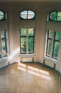 Oberbauleitung als angestellte Architektin, Schloss Eurasburg