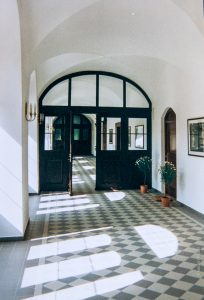 Oberbauleitung als angestellte Architektin, Schloss Eurasburg